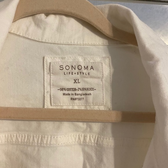 White denim jacket - Picture 2 of 3